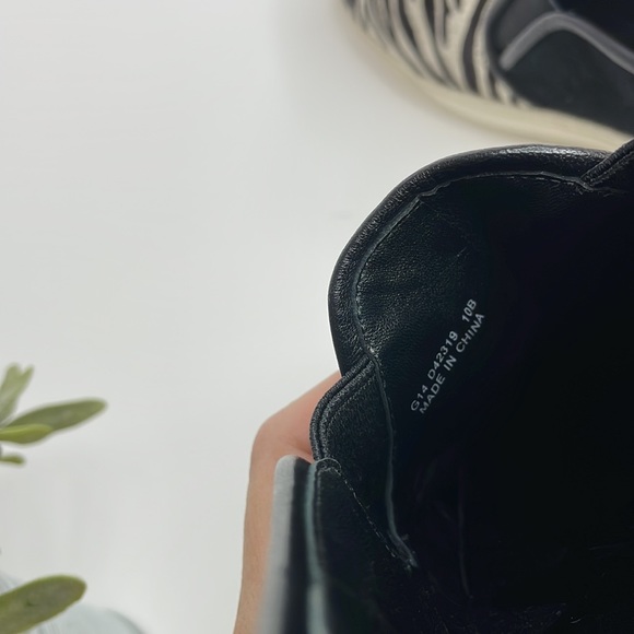 Cole Haan Calf Hair Slip on Shoes Zebra size 10 - Picture 6 of 11